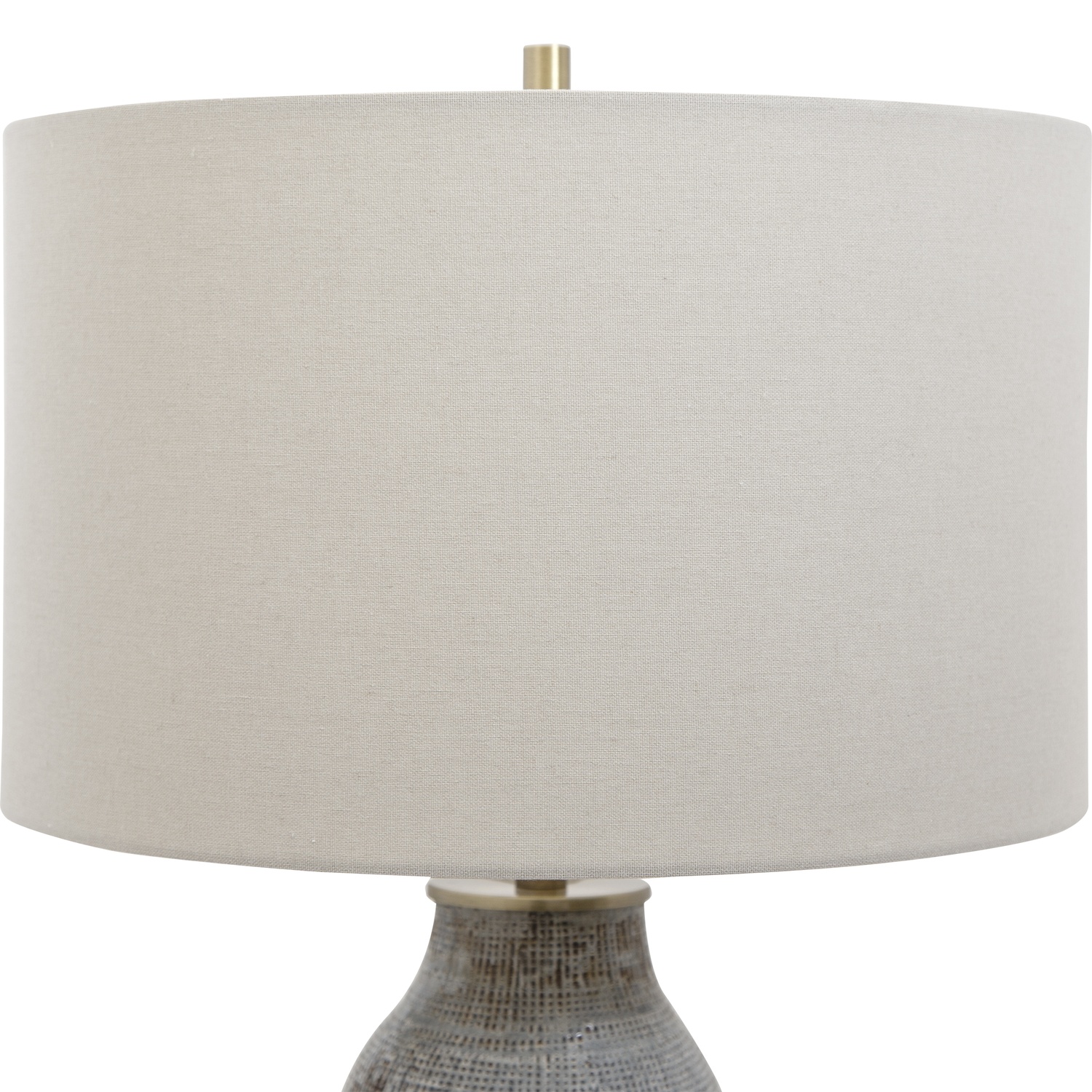Monacan-Gray Textured Table Lamp