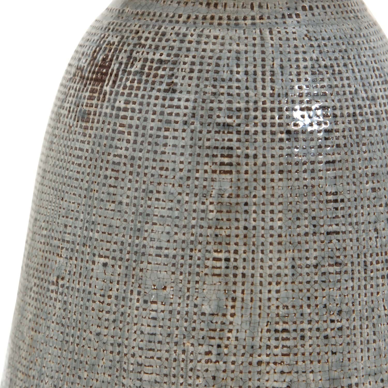 Monacan-Gray Textured Table Lamp