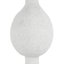Inverse-White Marble Table Lamp