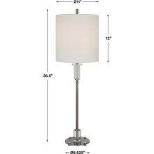 Aurelia-Steel Buffet Lamp