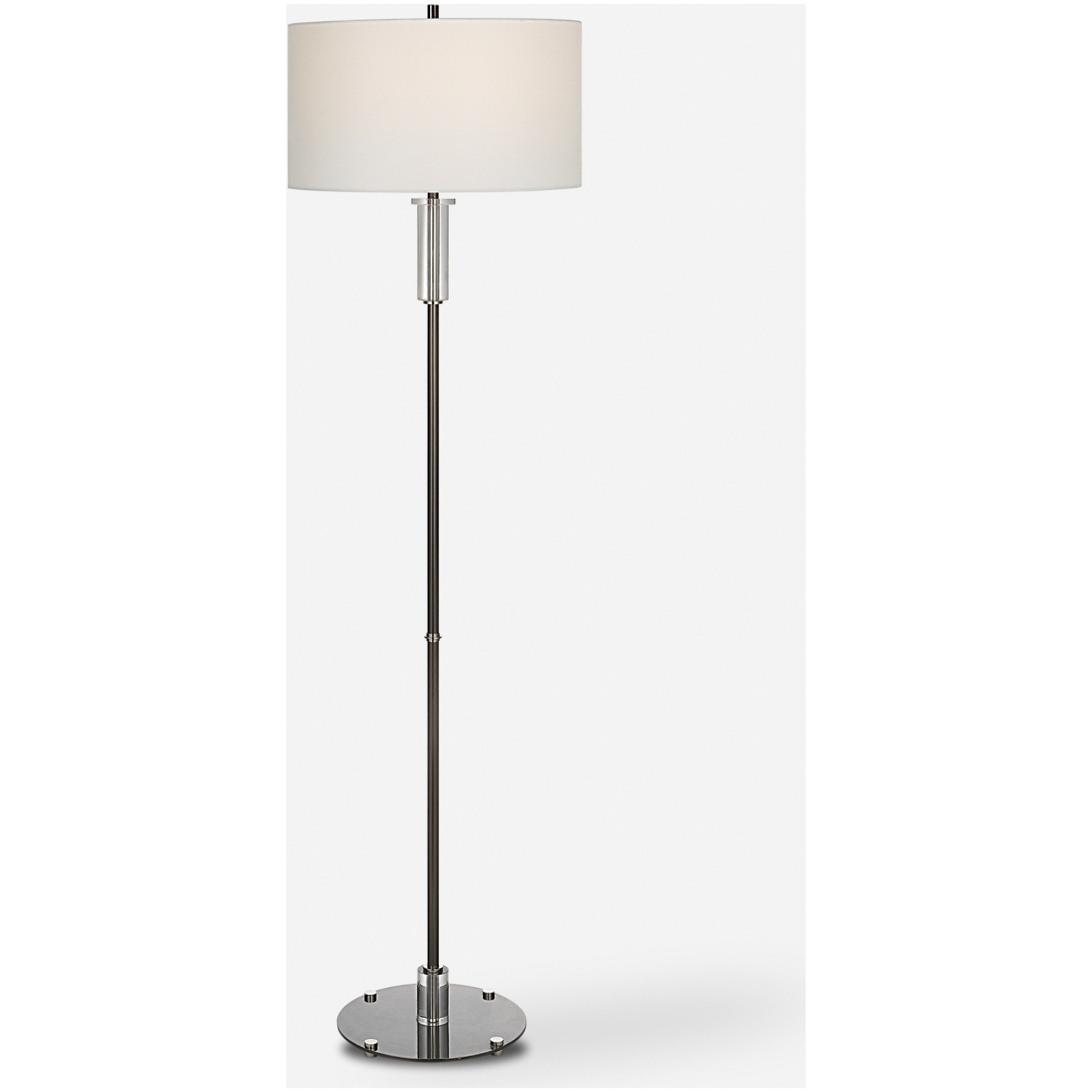 Aurelia-Steel Floor Lamp