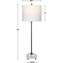 Ciara-Sleek Buffet Lamp