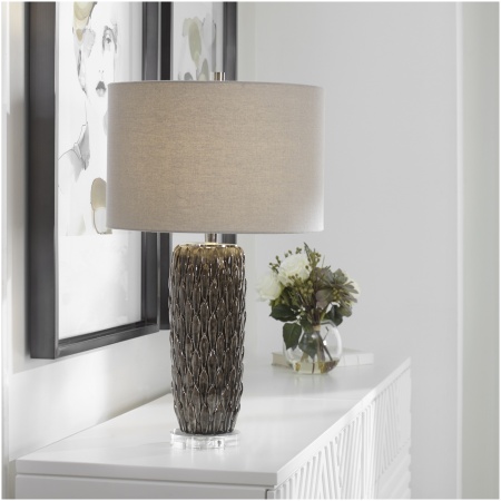 Uttermost Nettle Textured Table Lamp