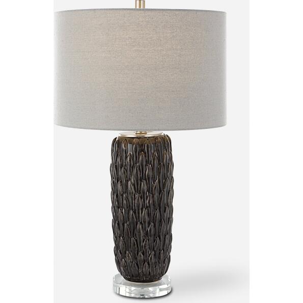 Nettle-Textured Table Lamp