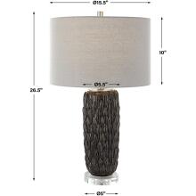 Nettle-Textured Table Lamp