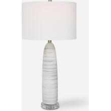 Levadia-Matte White Table Lamp