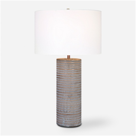 Monolith-Gray Table Lamp
