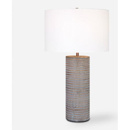 Monolith-Gray Table Lamp