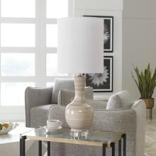 Chalice-Striped Table Lamp