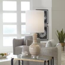 Chalice-Striped Table Lamp