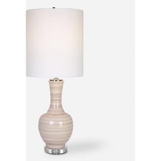 Chalice-Striped Table Lamp