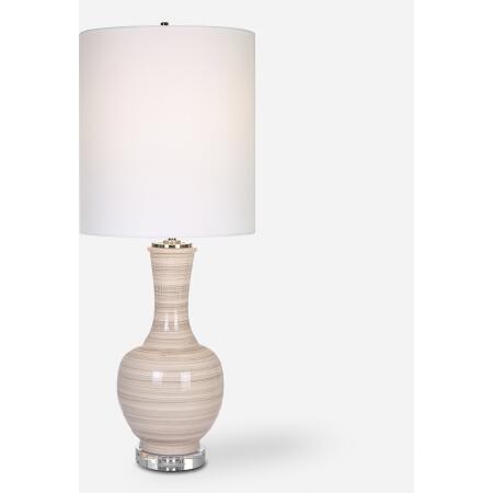Chalice-Striped Table Lamp
