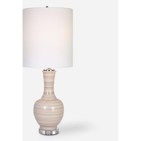 Chalice-Striped Table Lamp