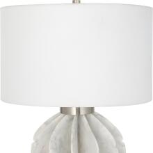 Repetition-White Marble Table Lamp