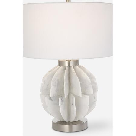Repetition-White Marble Table Lamp