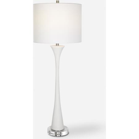 Fountain-White Marble Buffet Lamp