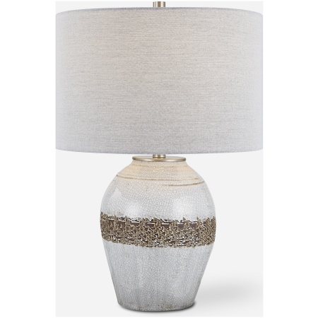 Poul-Crackled Table Lamp