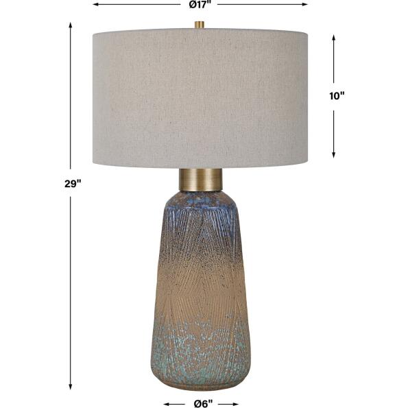 Western Sky Ceramic Table Lamp