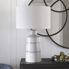 Breton-Nautical Stripe Table Lamp