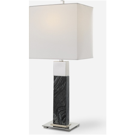 Pilaster-Black Marble Table Lamp