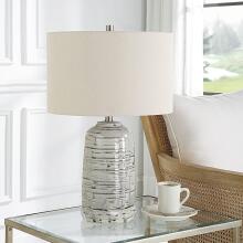 Cyclone-Ivory Table Lamp