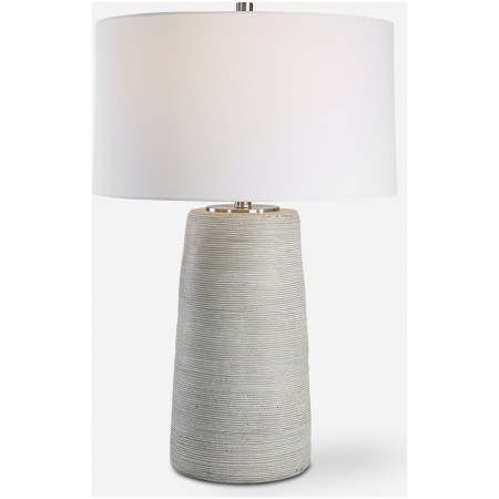 Mountainscape-Gray Ceramic Table Lamp
