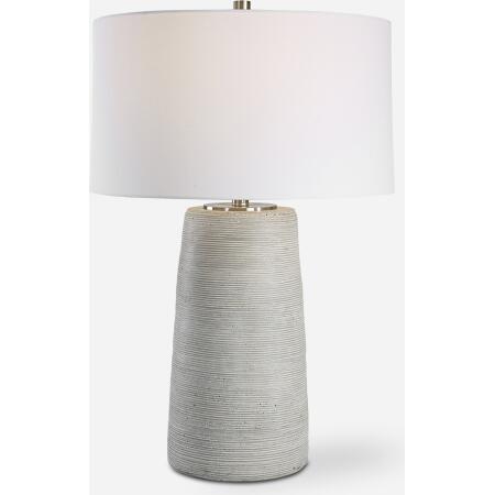 Mountainscape-Gray Ceramic Table Lamp