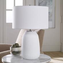 Heir-Chalk White Table Lamp