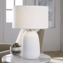 Heir-Chalk White Table Lamp
