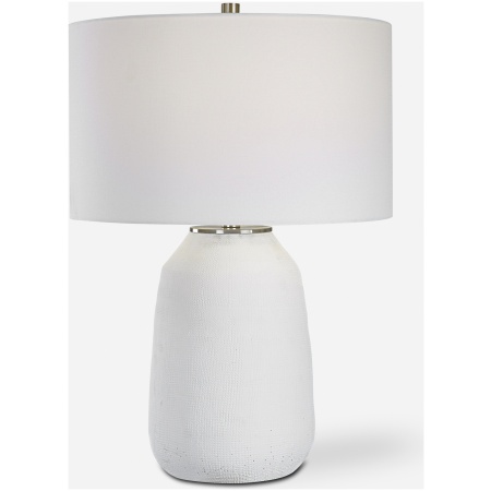 Heir-Chalk White Table Lamp