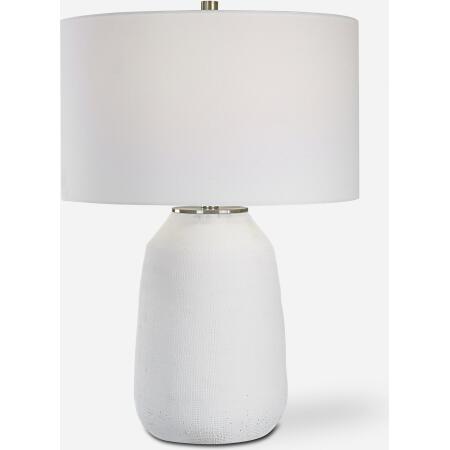 Heir-Chalk White Table Lamp