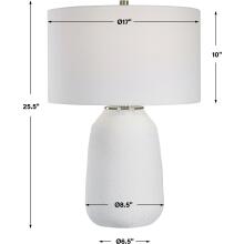 Heir-Chalk White Table Lamp