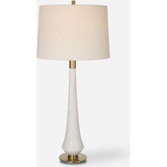 Marille-Ivory Stone Table Lamp