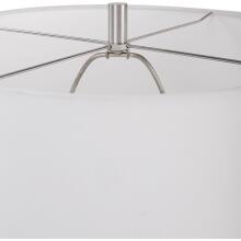 Loop-White Glaze Table Lamp
