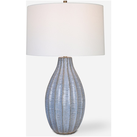 Veston-Blue Glaze Table Lamp