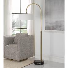 Huxford-Brass Arch Floor Lamp