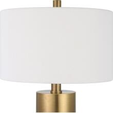 Adelia-Ivory & Brass Table Lamp