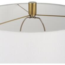 Adelia-Ivory & Brass Table Lamp