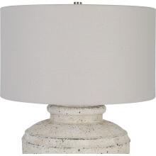 Artifact-Aged Stone Table Lamp