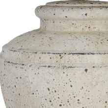 Artifact-Aged Stone Table Lamp