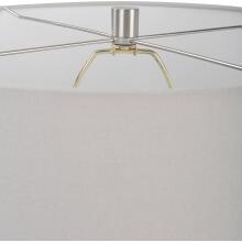 Artifact-Aged Stone Table Lamp