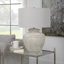 Artifact-Aged Stone Table Lamp