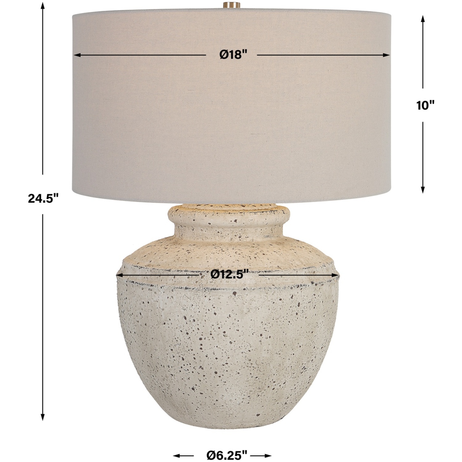 Artifact Aged Stone Table Lamp