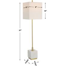 Escort-Brass Floor Lamp