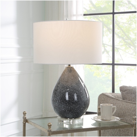 Uttermost Nebula Speckled Glaze Table Lamp