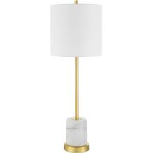Turret-Gold Buffet Lamp