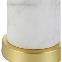 Turret-Gold Buffet Lamp