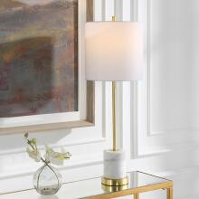 Turret-Gold Buffet Lamp