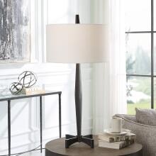 Counteract-Rust Metal Table Lamp