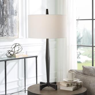 Uttermost Counteract Rust Metal Table Lamp